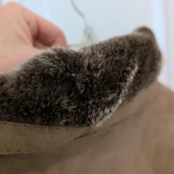 GA Milano Men's Brown Jacket with Faux Fur Collar New Wirh Tags Size Small - Picture 10 of 10